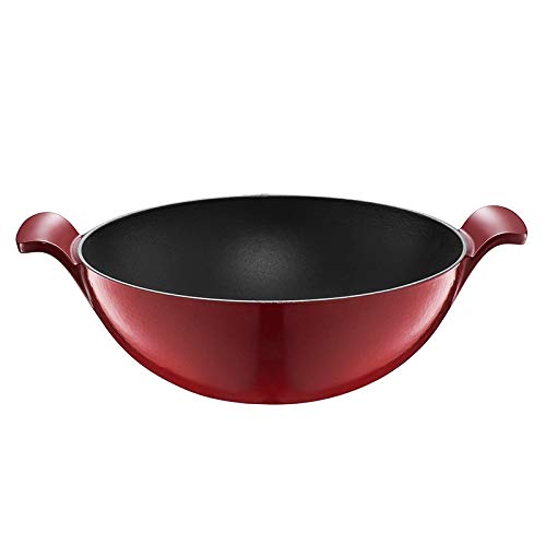 Wok de hierro fundido esmaltado 5L con mango desmontable miniatura 4