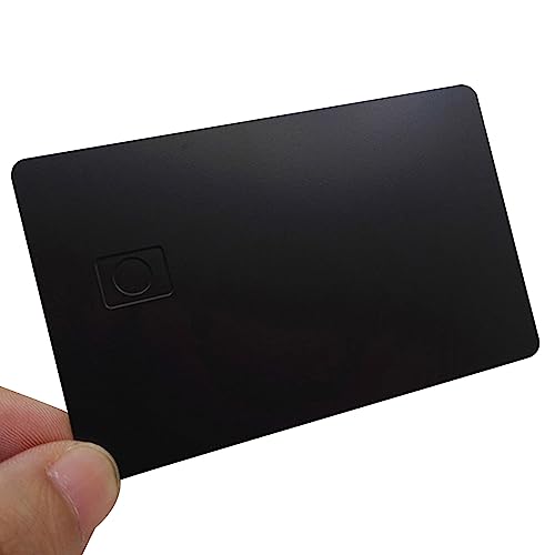 Carte de visite vierge en métal compacte pour le stockage de nom lors des salons