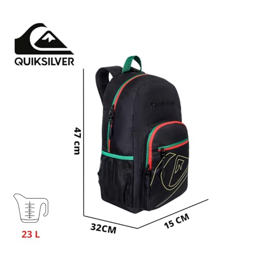 Mochila Esportiva Escolar Quiksilver Surf 14621 Original