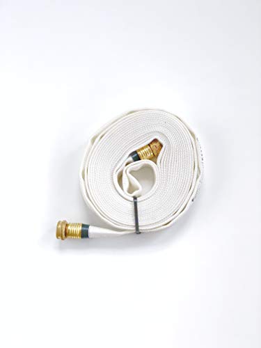 Lay Flat Garden Hose, lightweight, fire fighter grade, compact, made in North America. RVs, boats, cabins, home