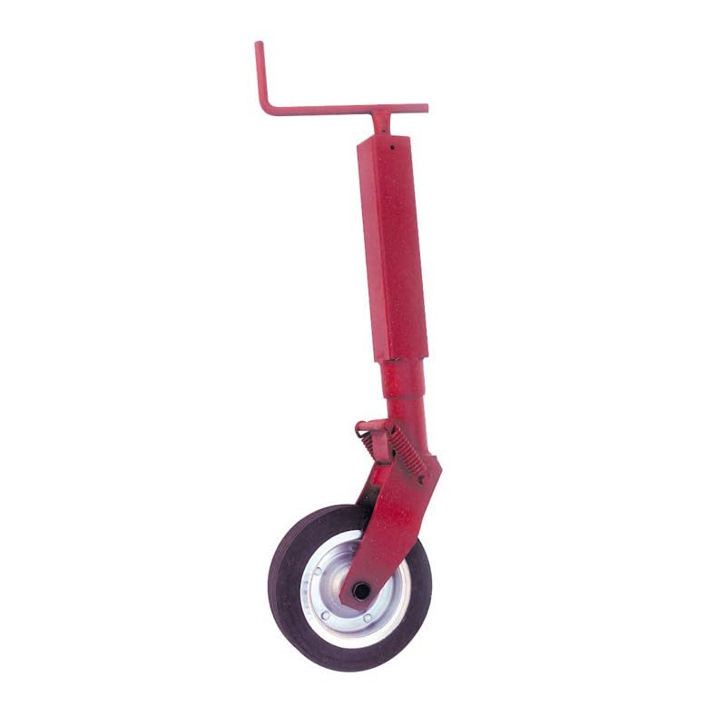Roue Jockey MAXTER Conception Acier Renforcé Blocage par Ressort 1000KG