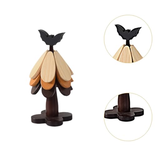 Dessous de plat décoratif en bois de qualité supérieure noire