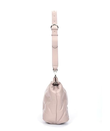 Image of Premium Italian Leather Tote Bag for Women - 100% Genuine Leather Handbag. Crossbody Bag with Detachable Strap