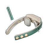 SOLUSTRE USB Nackenmassagegerät Kabellos mit Schnellaufheizung 5 Massagearten Kleiner Nackenschutz für Sport und Alltag