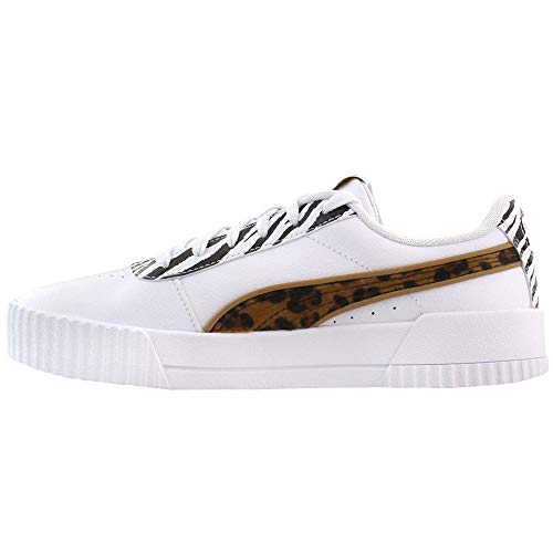 Image of Puma Carina 2.0 Synthetic Leather Lace Up Women's Sneakers