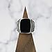 Black Onyx Stainless Steel Triskle Ring (12)