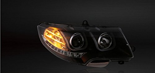 GOWE Stylizacja samochodu dla Skoda Superb Reflektory 2009-2013 Doskonałe reflektory LED soczewki DRL podwójny strumień H7 HID Xenon bi obiektyw ksenonowy Temperatura barwowa: 6000 K Moc: 35 W