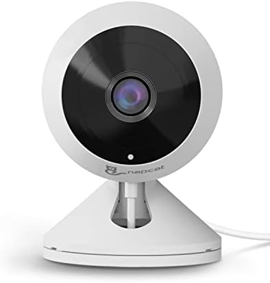 NAPCAT Indoor Security Camera 4MP, 2.4G Wi-Fi Cameras for Home Security, Plug-in Pet Camera Baby Monitor, 2-Way Talk, Human & Sound Detection, Night Vision, Lullaby