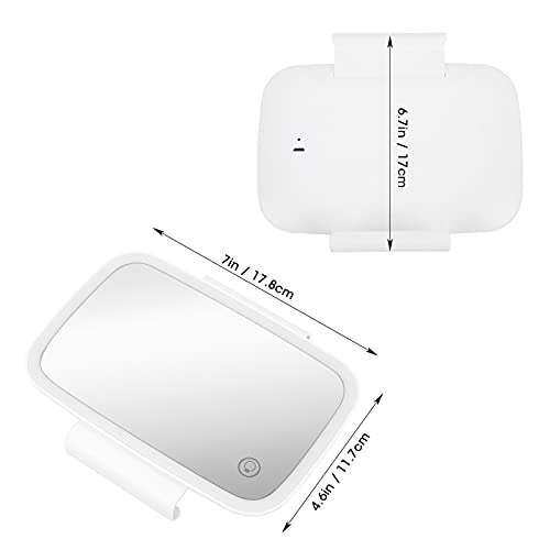 Specchietto Parasole per Auto con Vetro Luminoso a...