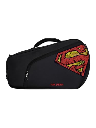 Image of FUR JADEN The Gameface Padel & Pickleball Structured Sport Bag Cum Gym Bag I Dedicated Compartment for Rackets I Separate Compartment for Shoes /Towel I Detachable Shoulder Strap I Structured Design