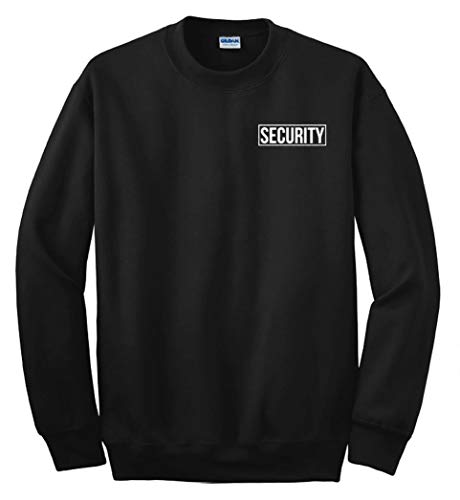 Smart People Clothing Security Crewneck Sweatshirt, Party Bouncer Fleece, Security Sweatshirts