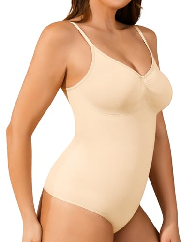 Image of Shapewear Tummy Control BodySuit Seamless Body Shaper Butt Lift Full Body Suit