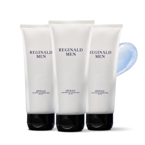 Reginald Men Apollo Hydrating Face & Beard Wash, Pack of 3 - Image 2