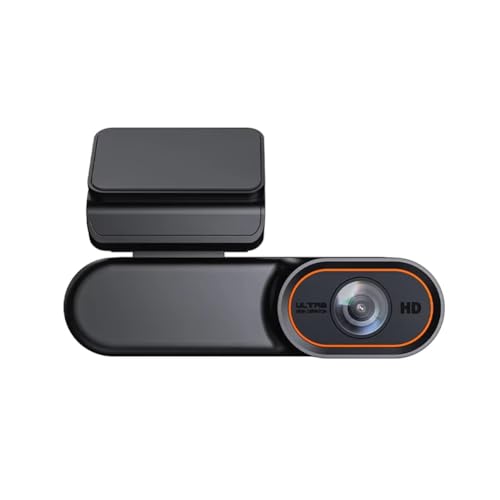 Luobannm Mini Cámara de Salpicadero para Coche con WiFi 4G, DVR, Lente Dual Delantera y Trasera, 1080P, Monitor de Aparcamiento, Cámara de Visión