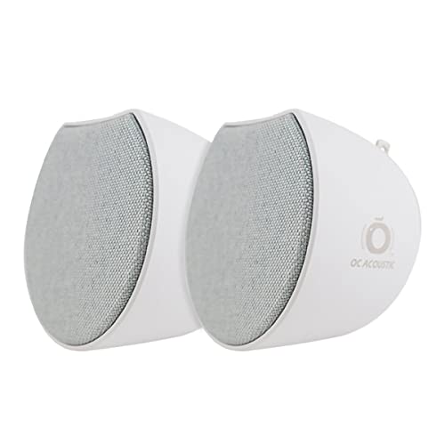 OC Acoustic Newport Plug-in Bluetooth Speakers - Pair (Light...
