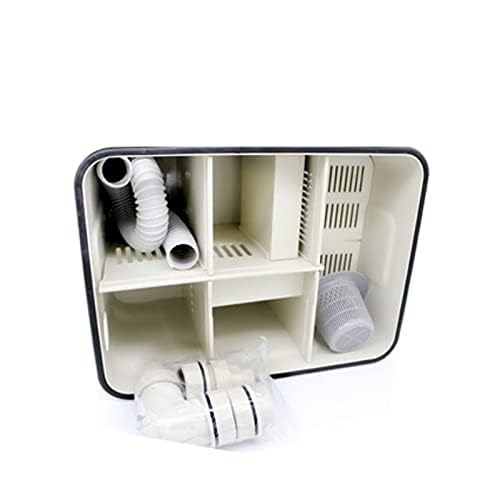 Serbatoio di sedimentazione in gesso per laboratori odontoiatrici - Trappola per gesso e detriti per lavelli - Protegge gli scarichi dai rifiuti - Filtro sedimenti per officine e laboratori