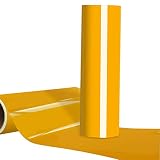 Heat Transfer Vinyl Yellow HTV Roll for Tshirt 12"x12ft Compatible with All Cutting Plotter Machines
