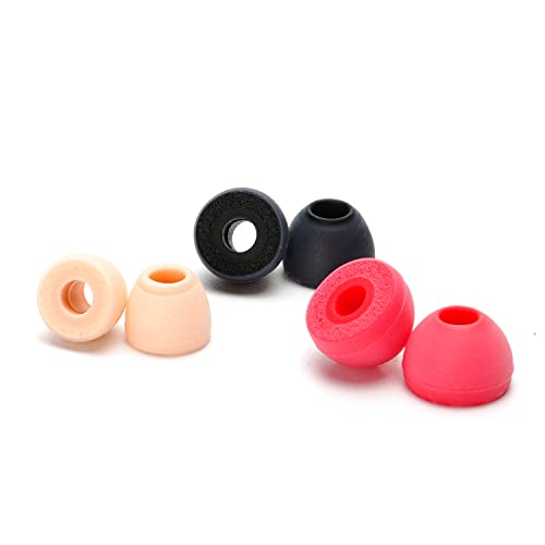 Embouts mousse à mémoire de forme SeeAudio x Zeos Render M noir pour écouteurs