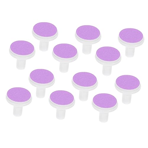VINTORKY Baby Nail Grinder Replacement Heads 12pcs Nail File Pads Soft Material