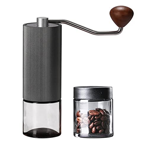 DANNMPX Cafetera Francesa Grano de café Manual con ajustes Ajustables, for Granos, Goteo, Espresso, Prensa Francesa Café