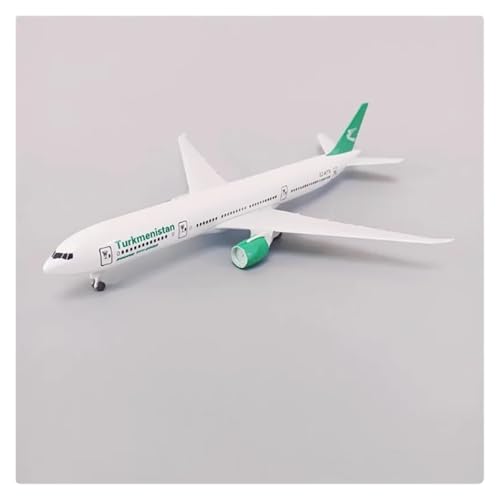 Modelo Turkmenistán B777 de metal fundido a presión de 19cm para coleccionistas 6