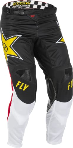 Fly Racing 2022 Kinetic Mesh Pants (Rockstar, 28)