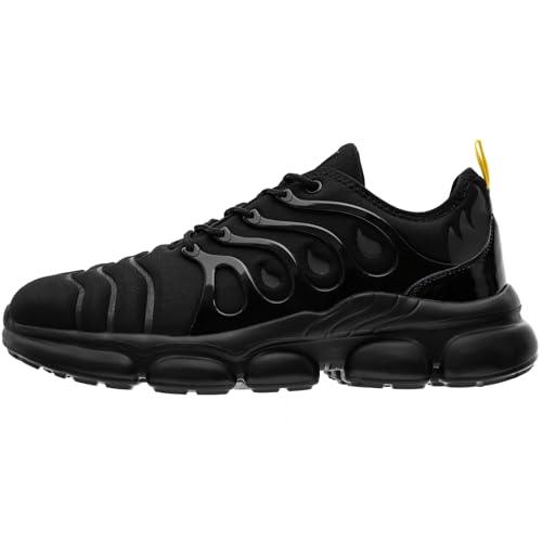 kxsafe Safety Trainers Men Steel Toe Cap Trainers Women Safety Shoes Lightweight Work Shoes Breathable Non Slip Safety Footwear Comfortable Black