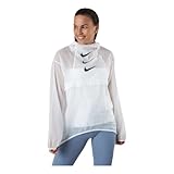 Nike Run Devision Po Pckbl Chaqueta, Negro/Blanco, XS para Mujer