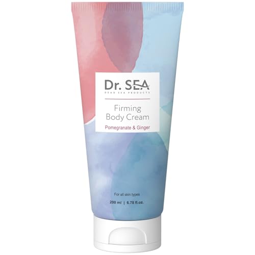 DR. SEA - Crema Corpo Rassodante con Estratti di Melograno & Zenzero - Nutre, Tonifica & Migliora l’Elasticità - Pelle Liscia & Visibilmente Più Soda - 200 ml