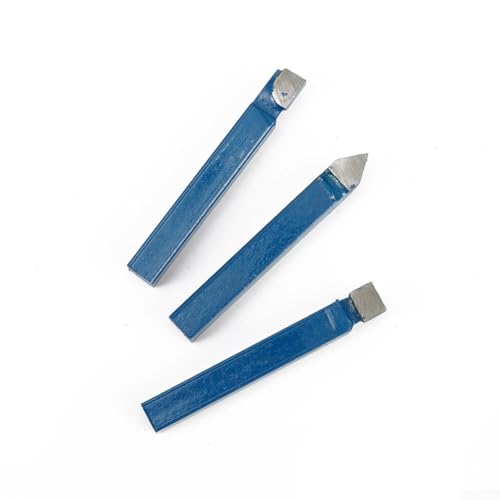 10 Piezas Cortador de Carburo para Torno Metal 1/4" miniatura 5