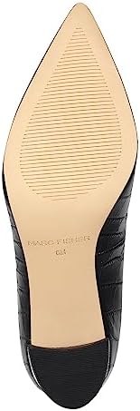 Marc Fisher Women's Caitlin Pump, Black 001, 8.5 | Image 3