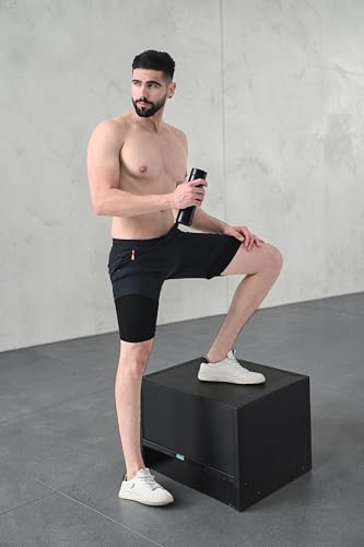 Image of Flapfit Men's 2 in 1 Quick Dry Shorts || Gym Shorts for Men Workout || Running Shorts for Men || Sports Shorts for Man