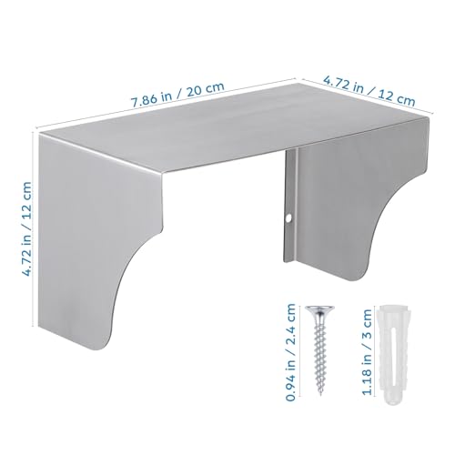 Cache-sonnette étanche inox protégeant la prise extérieure du jardin