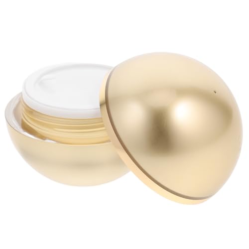 Boîte à crème de voyage Didiseaon pot rond en plastique transparent