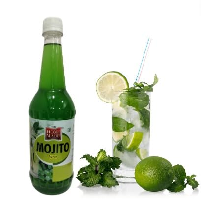 Image of RK Home Made Natural Syrup | Mojito Syrup Concentrated Syrups | Everyone's Delight 750 - Ml | Gluten Free | 100% Vegan & Low Fat | A Perfect Drink For House Parties, Picnics, And Road Trips
