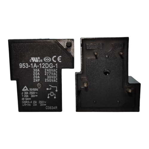 Relais 30A 250VAC 953-1A-12DG-1 de haute précision pour boîtiers industriels