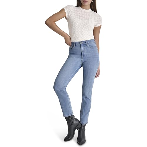 T-shirt DKNY Pebblelace à col montant pour femme