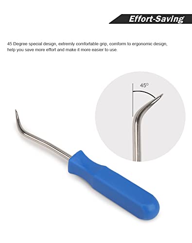 Erisin Outil de retrait de garniture de panneau de voiture pour décoration intérieure, rivets et garnitures de garniture, clip d'arrache-clou – Image 5