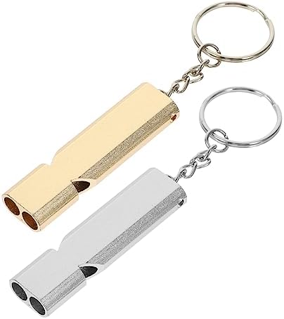 Milisten 2pcs Training Whistle Pigeon Feeding Helper Puppy Training Treats Bird Whistle Cute Stapler Aluminium Alloy Pigeon Whistle Dog Whistle Accessories Aluminum Alloy Portable