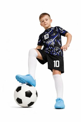 Image of Messi 10 Home Football Jersey T-Shirt((Kid's,Boy's & Men)