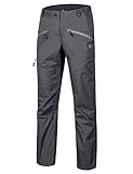 Little Donkey Andy Women's Waterproof Pant Lightweight Breathable Outdoor Rain Pant Gray Size S
