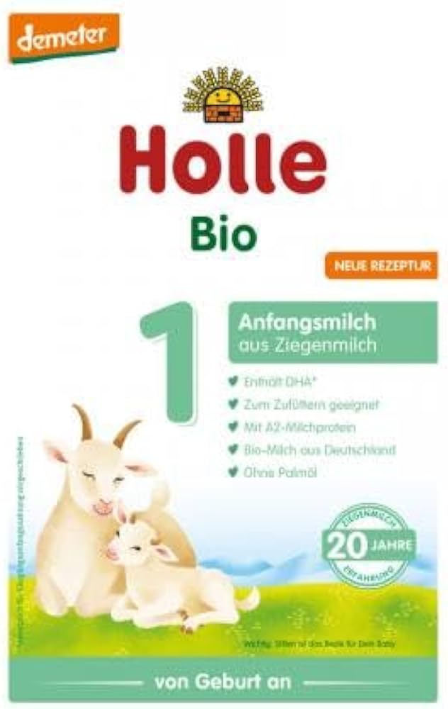 Amazon | ホレ Holle オーガニック 山羊 ヤギ粉ミルク Step 1 0ヶ月〜6
