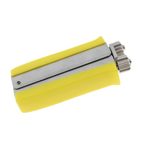 CIYODO 1stück Beekeeping Tools Drahtspanner Mit Kunststoffgriff Bienenzucht Werkzeug Zur Spannung Von Draht Für Bienenrahmen Metallräder Einfache Handhabung Gelb