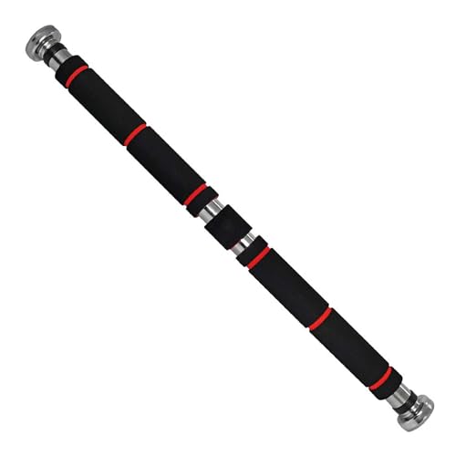 Barra per trazioni da porta, Barra Porta, Pull up Bar Door Frame Regolabile da 60 cm a 103 cm, montabile Senza Viti, Antiscivolo,...