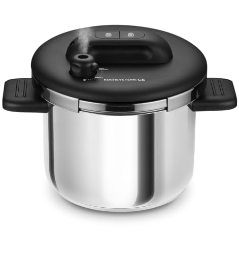 Image of KOCH SYSTEME CS 4.2QT Stainless Steel Pressure Cooker, Olla de Presion