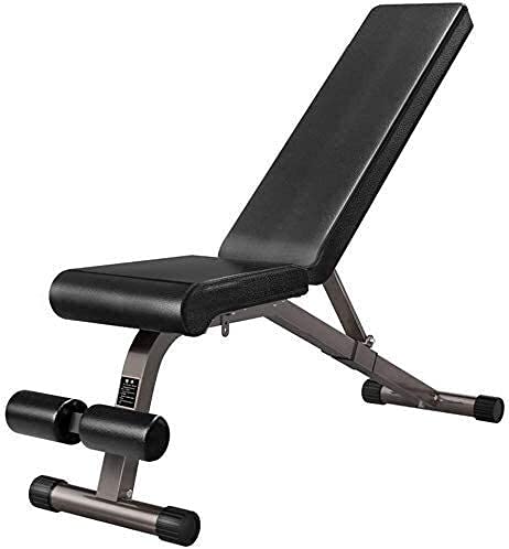 DFGHNBVC Banco De Pesas para Equipos De Fitness, Banco De Pesas Profesional, Banco De Pesas Ajustable, Banco De Pesas, Cama De Fitness Multifuncional, Equipo De Fitness para El Hogar