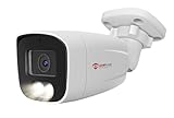 Anpviz 4MP Bullet PoE IP Camera, Security IP Camera Outdoor Indoor, AI Human Motion Detection, Smart Dual Light Color Night Vision, Built-in Mic, 2.8mm Lens, IP66 Waterproof, NDAA Complaint (U Series)