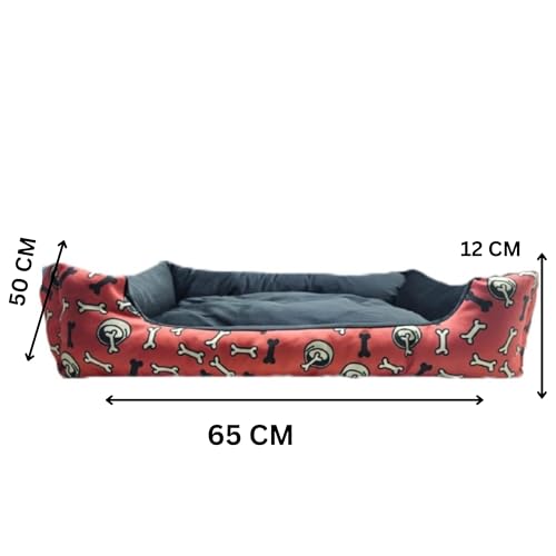 Image of Premium Orthopedic Dog Bed - Small Size, Washable Cover & Anti-Skid Base - Plush Pet Sofa for Dogs & Cats