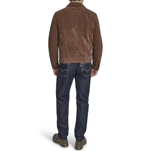 Image of Levi's Men's Faux Leather Classic Trucker Jacket