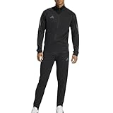 adidas Herren Climacool Sereno Cut 3-Stripes Track_Suit, BLACK, L